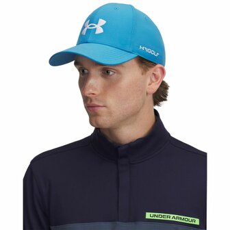 Under Armour Golfpet Heren Turquoise