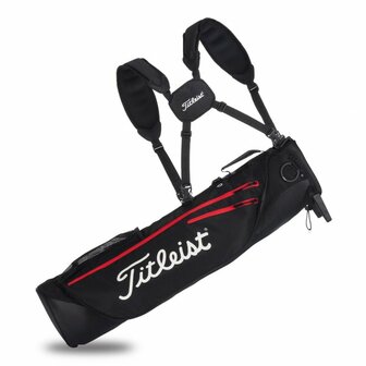 Titleist Premium Carry Bag Zwart Rood