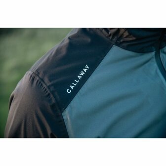 Callaway Stormlite 3 Waterdichte Heren Golf Regenjas Zwart Grijs