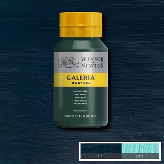 Galeria 522 Acrylverf Phthalo Green 500ml