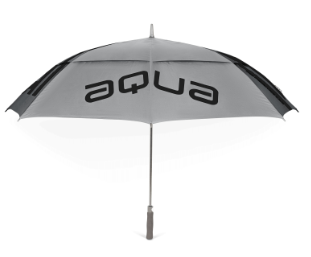 Big Max Aqua XL UV Golf Paraplu Charcoal Zwart