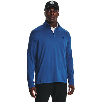 Under Armour Playoff 2.0 Heren Shirt Kobalt