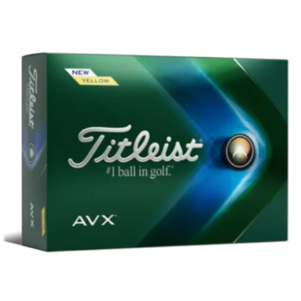 Titleist AVX Golfballen Geel 2022