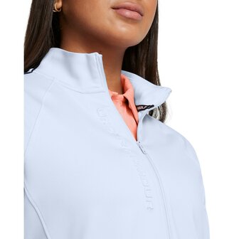Dames Midlayer Under Armour FZ Nimbus Blue Maat S