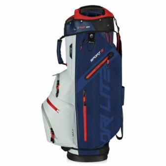 Big Max Dri Lite Sport 3 Cartbag Navy Wit Rood