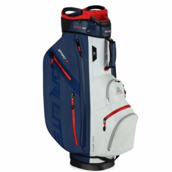 Big Max Dri Lite Sport 3 Cartbag Navy Wit Rood
