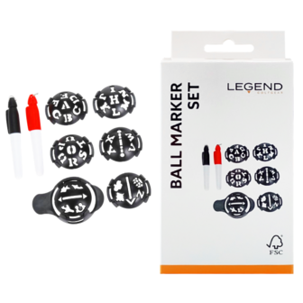 Legend Ball Marker Set Deluxe
