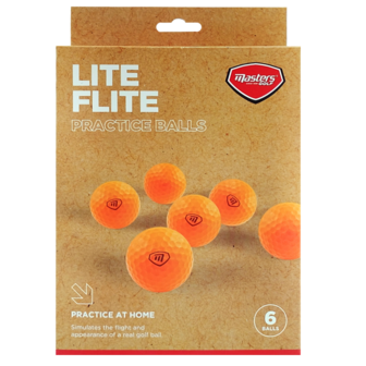 Masters LiteFlite Practice Balls Orange