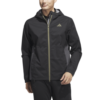 Adidas Heren Regenjas Met Capuchon Zwart