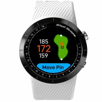 Shot Scope Premium GPS Golf Golfhorloge X5 Incl. 16 Tags Wit