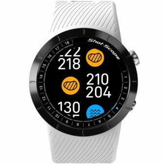 Shot Scope Premium GPS Golf Golfhorloge X5 Incl. 16 Tags Wit