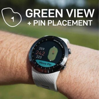 Shot Scope Premium GPS Golf Golfhorloge X5 Incl. 16 Tags Wit