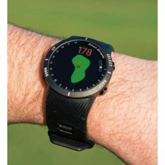 Shot Scope Premium GPS Golf Golfhorloge V5 Zwart Incl. 16 Tracking Tags
