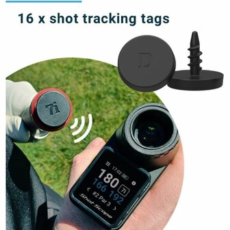 Shot Scope Pro LX Rangefinder + Tracking Set 16