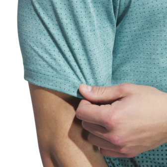 Adidas Heren Golfpolo Go To Rise Print Purtea