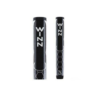 Winn Pro X 1.60 Putter Grip Zwart Zilver