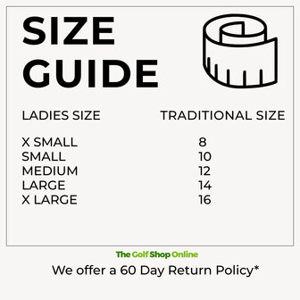 Footjoy Dames Interlock Skort Lang Navy