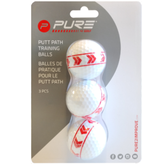 Pure4Golf Putt Path training Balls