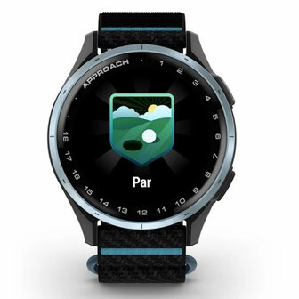 Garmin J1 43MM GPS Golfhorloge Zwart