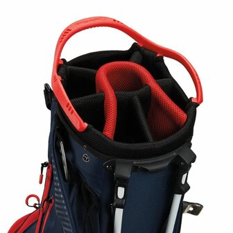 Taylormade TM23 Pro Standbag Navy Rood