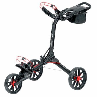 BagBoy Nitron Golf Trolley Zwart Rood