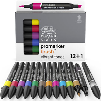 Winsor &amp; Newton Promarker Brush Vibrant Tones