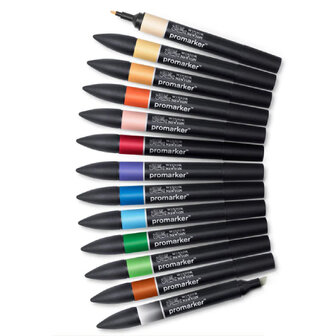 Winsor &amp; Newton Promarker Manga Set 1 12-pack