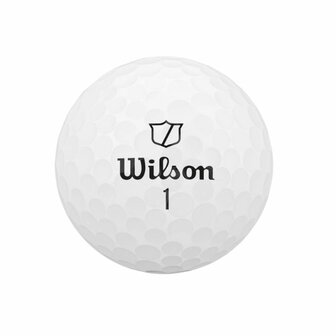 Wilson Staff Duo Soft TRK 360 Golfb&auml;lle Wei&szlig; 2025
