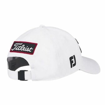 Titleist Tour Performance Cap Wit Zwart 2025