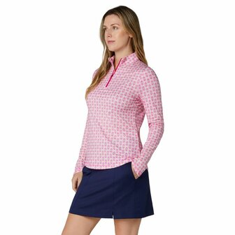 Callaway Premium  Opti Dri Midlayer Pink Beige