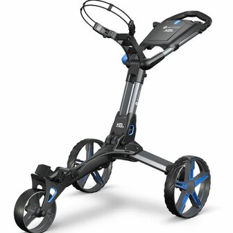 Motocaddy QB2 3 Wiel Golftrolley Zwart Blauw