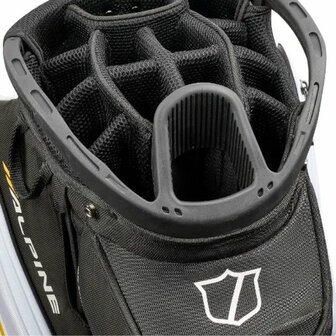 Wilson Staff Alpine Cartbag Wit Zwart Oranje
