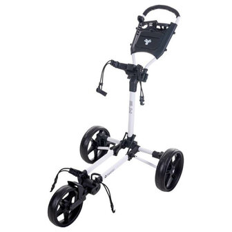 Fastfold Slim Golftrolley White