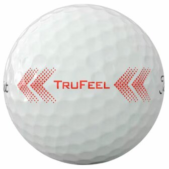 Titleist TruFeel AIM Golfballen Wit 2026