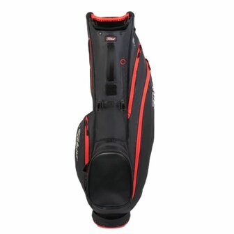 Titleist Players 4 Carbon Standbag Zwart Rood