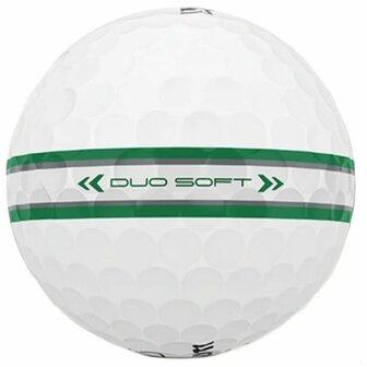 Wilson Staff Duo Soft TRK 360 Golfballen Wit Groen 2025