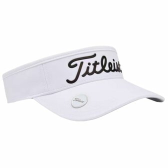 Titleist Players Ball Marker Visor Wit Zwart