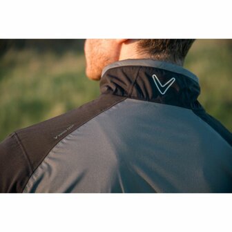 Callaway Stormlite 3 Waterproof Mens Golf Raincoat Black Grey