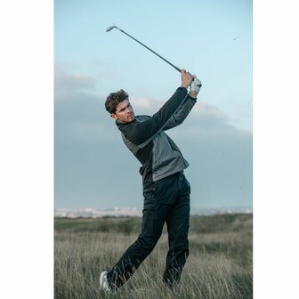 Callaway Stormlite 3 Waterproof Mens Golf Raincoat Black Grey