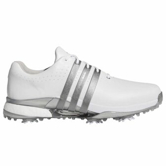 Adidas Tour360 24 Heren Golfschoenen Wit Zilver