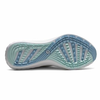 Footjoy Quantum Dames Golfschoenen Grijs Wit Blauw