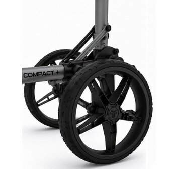 Fastfold Trolley Compact+ Mat Grijs Zwart 3-Wiel