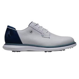 Footjoy Heren Golfschoenen Traditions Wit Navy