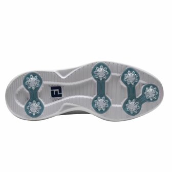 Footjoy Heren Golfschoenen Traditions Wit Navy