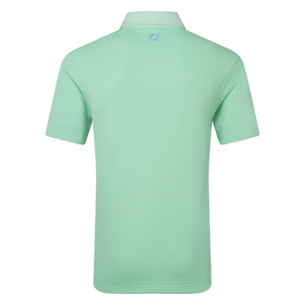 Footjoy Stretch Pique Poloshirt Field Sea Glass