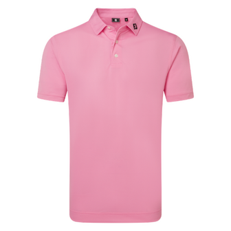 Footjoy Stretch Pique Poloshirt Field Pink