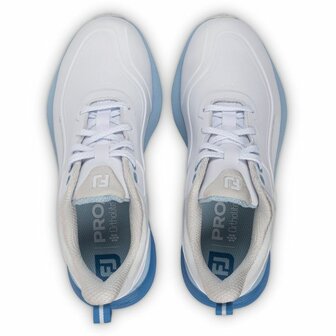 Footjoy PRO SL 26 Dames Golfschoenen Wit Blauw