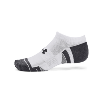 Under Armour Performance Tech Golfsokken Kort Wit 3 pack 