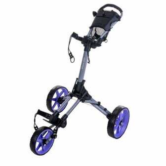 Fastfold Square Golftrolley Grijs Paars