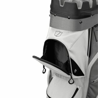 Wilson Staff I-Lock Cartbag Grijs Wit